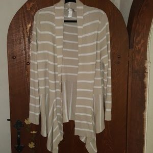 CJ Banks Drape Cardigan